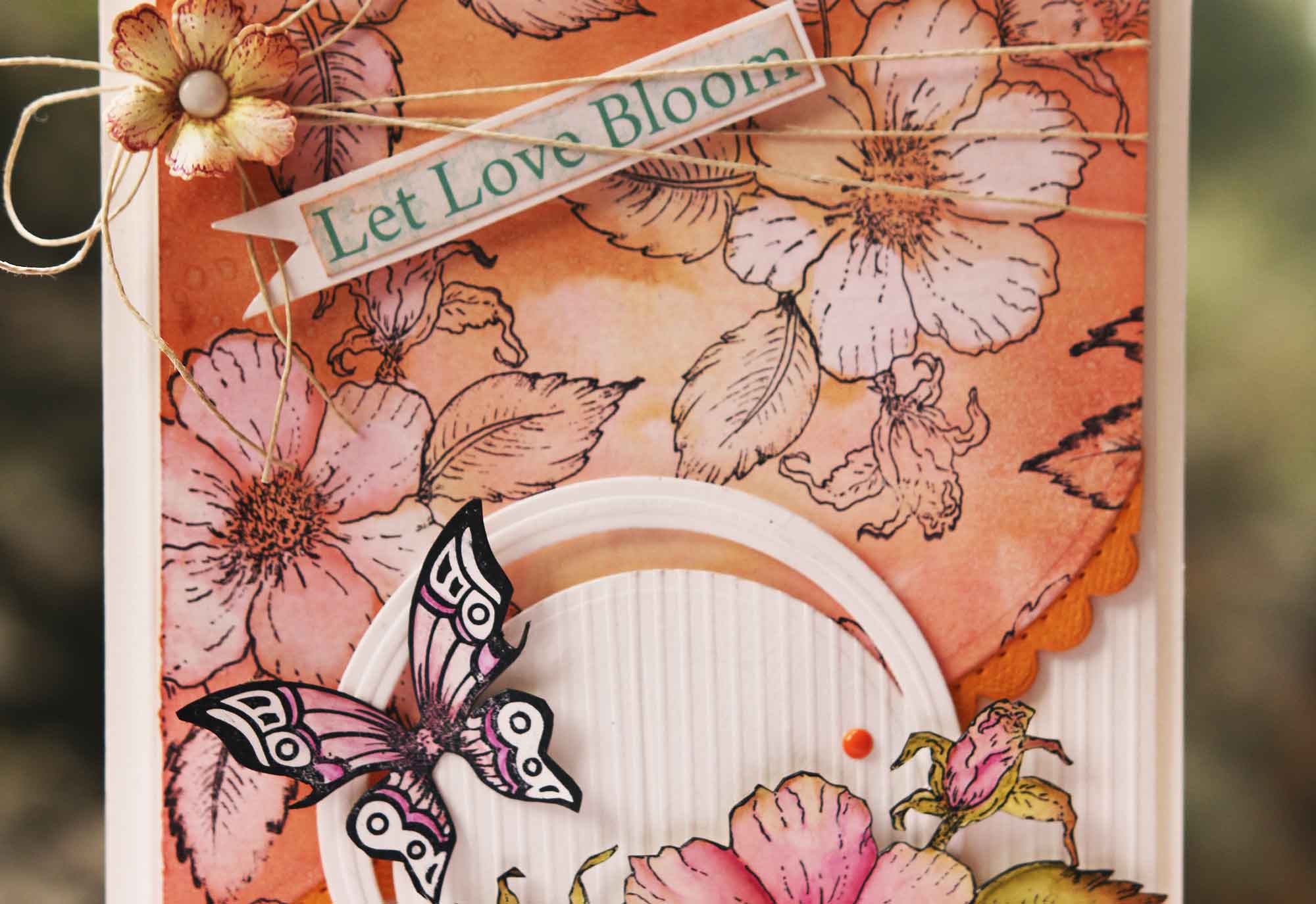 Let Love Bloom: A Card with Heartfelt Creation’s Botanical Rose Stamp Set