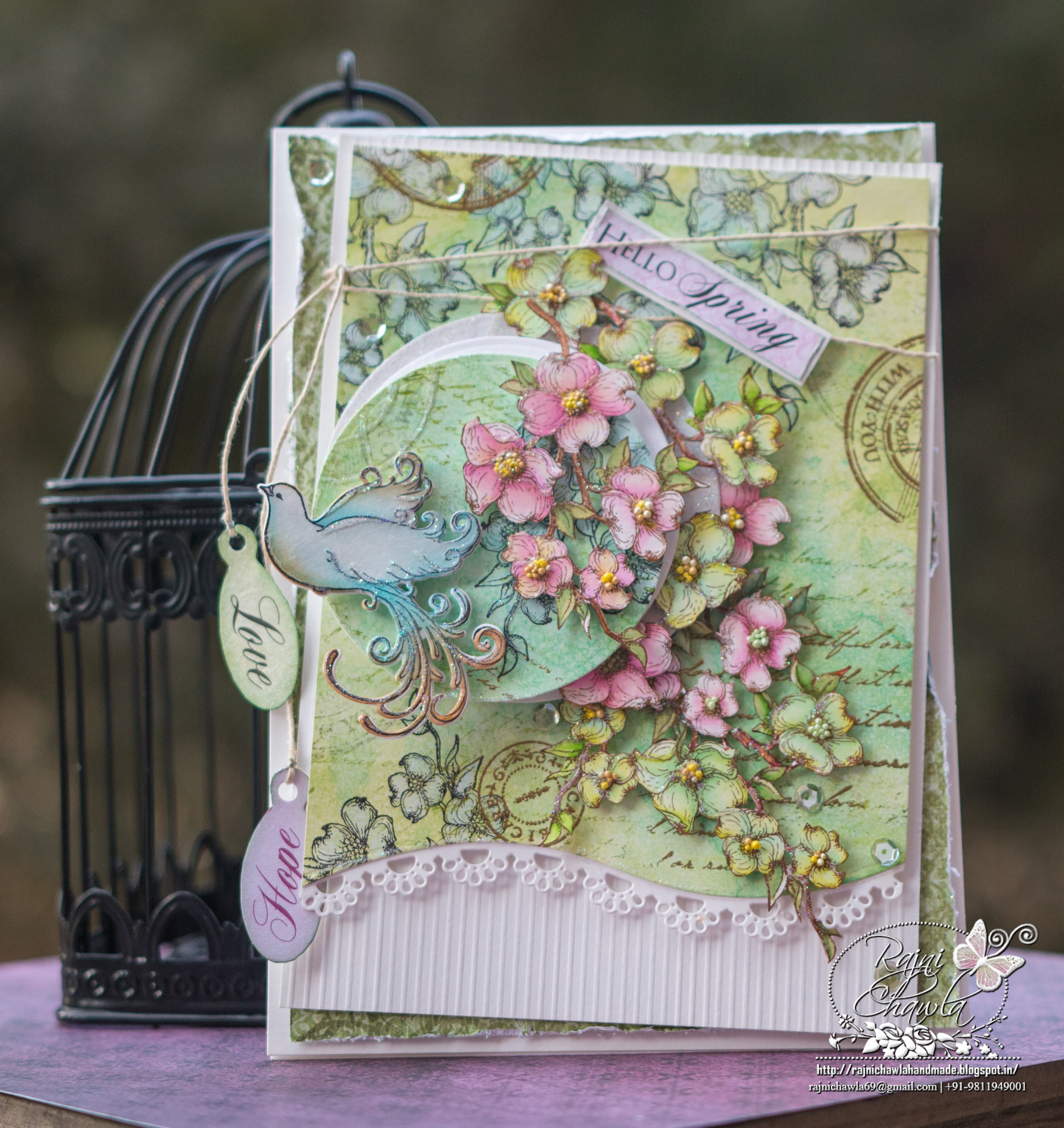 Spring Blooming Dogwood Branches (Heartfelt Creations) | Timeless Creations