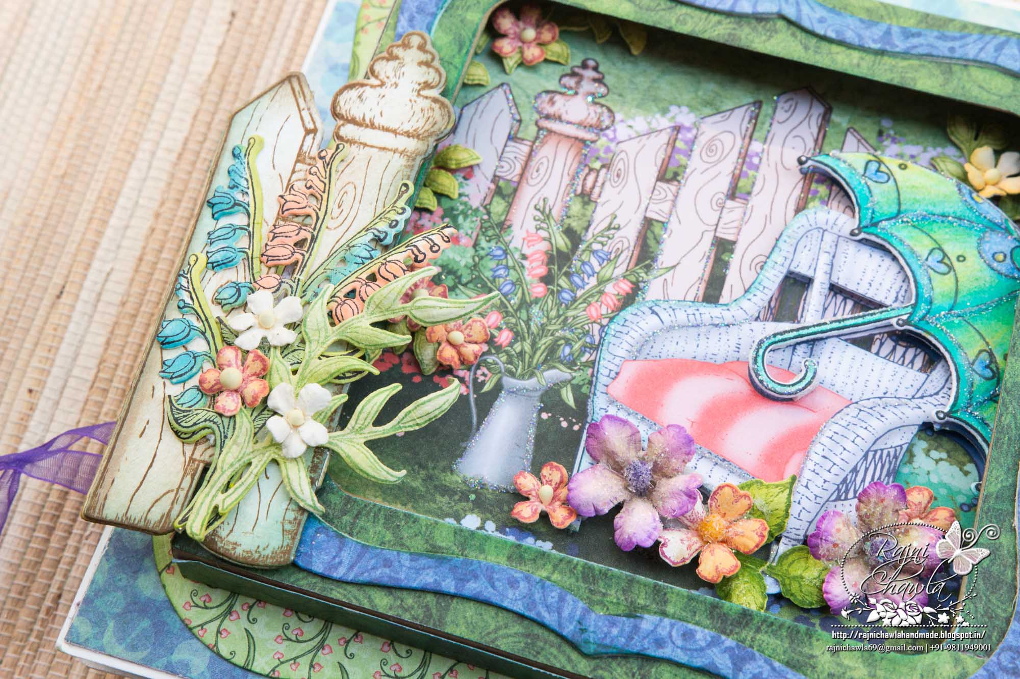 Magical Fairy Garden Using Singing In the Rain Collection