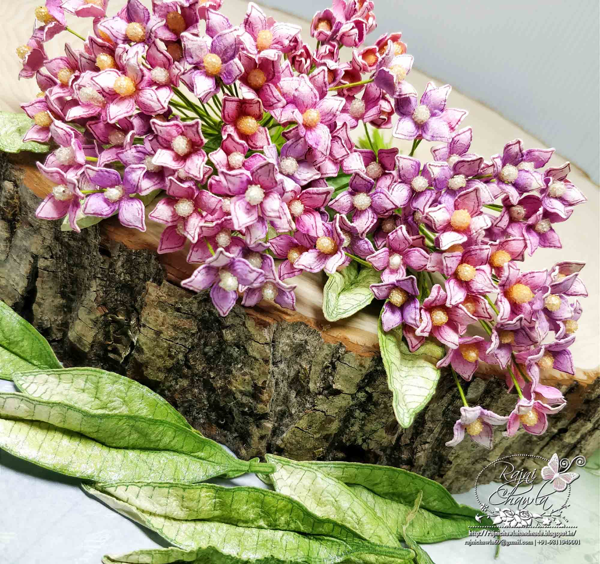 Luscious Lilac Bouquet ( Pic. tUtorial)