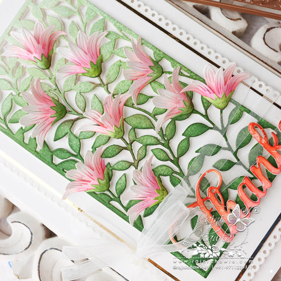 Amazing Paper Grace Layered Fleur Bouquet Slimline Collection