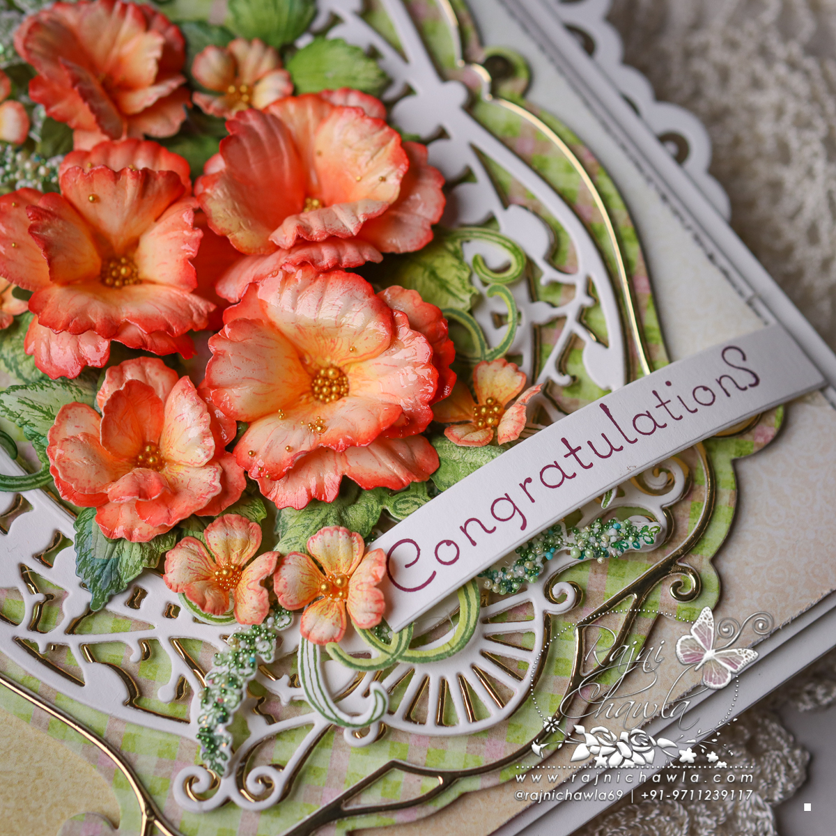 Weekly inspiration using Hollyhock Garden Collection